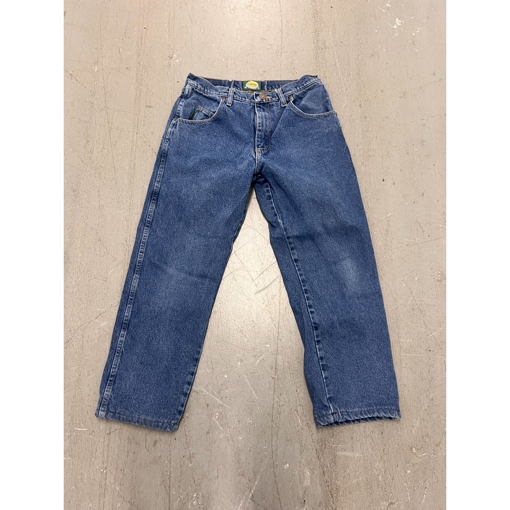 Cabela's‎ Flannel-Lined Jeans Blue Denim Straight Cold-Weather Outdoor - 32x30